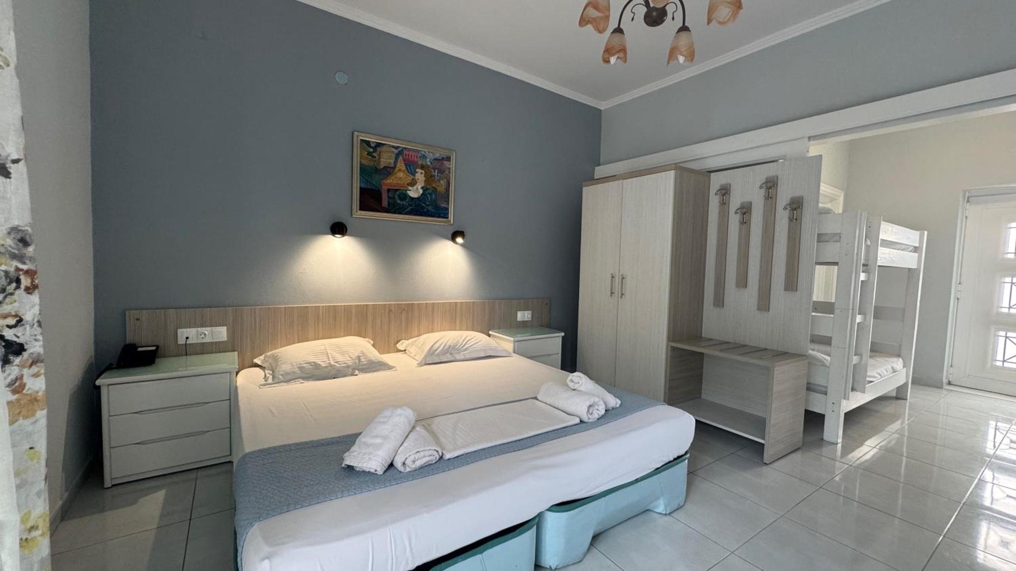 Diaporos Hotel 沃尔沃罗 外观 照片